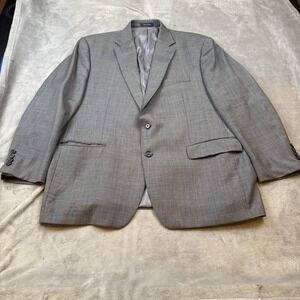 Ralph Lauren Dillard's‎ Wool Blazer 48R Gray Men's Business Casual Classic
